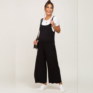 Pinkblush Maternity Jumpsuit NWT Wide Leg Pocketed